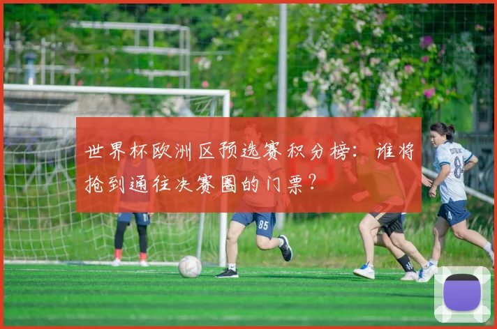 世界杯欧洲区预选赛积分榜：谁将抢到通往决赛圈的门票？