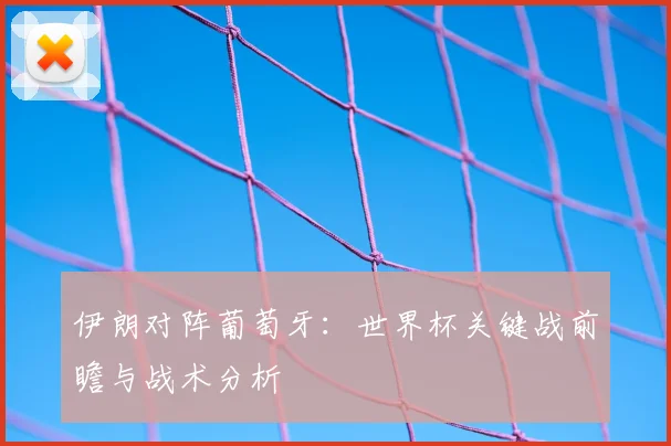 伊朗对阵葡萄牙：世界杯关键战前瞻与战术分析